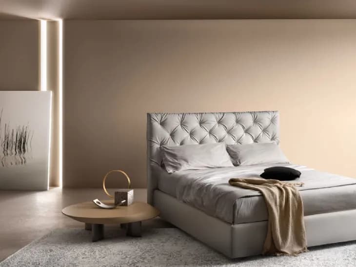 Letto imbottito Tender di Bside