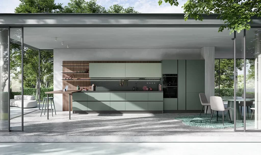 Cucina moderna lineare Ar-due Easy