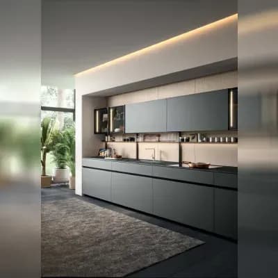 Cucina in laminato materico Dibiesse