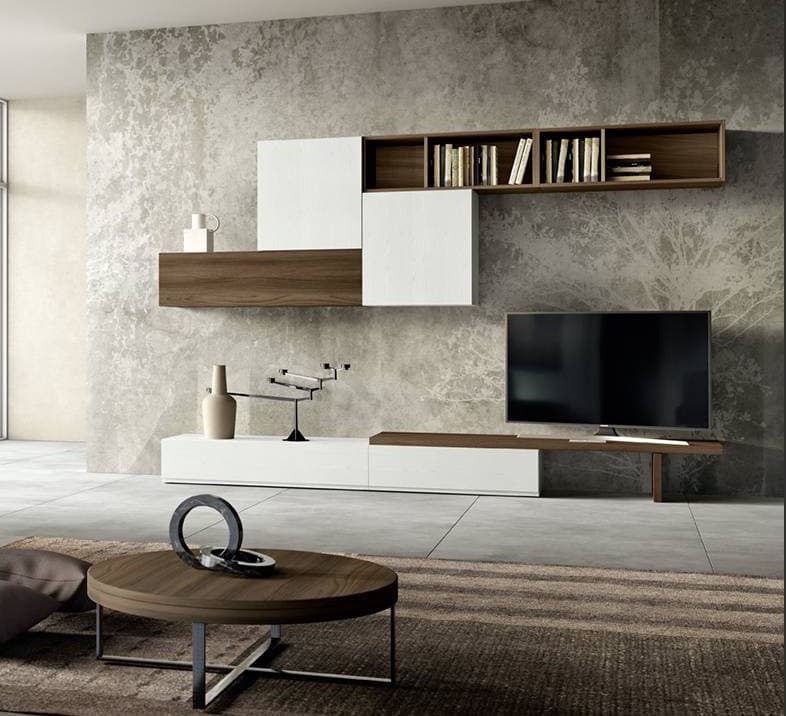 Soggiorno legno