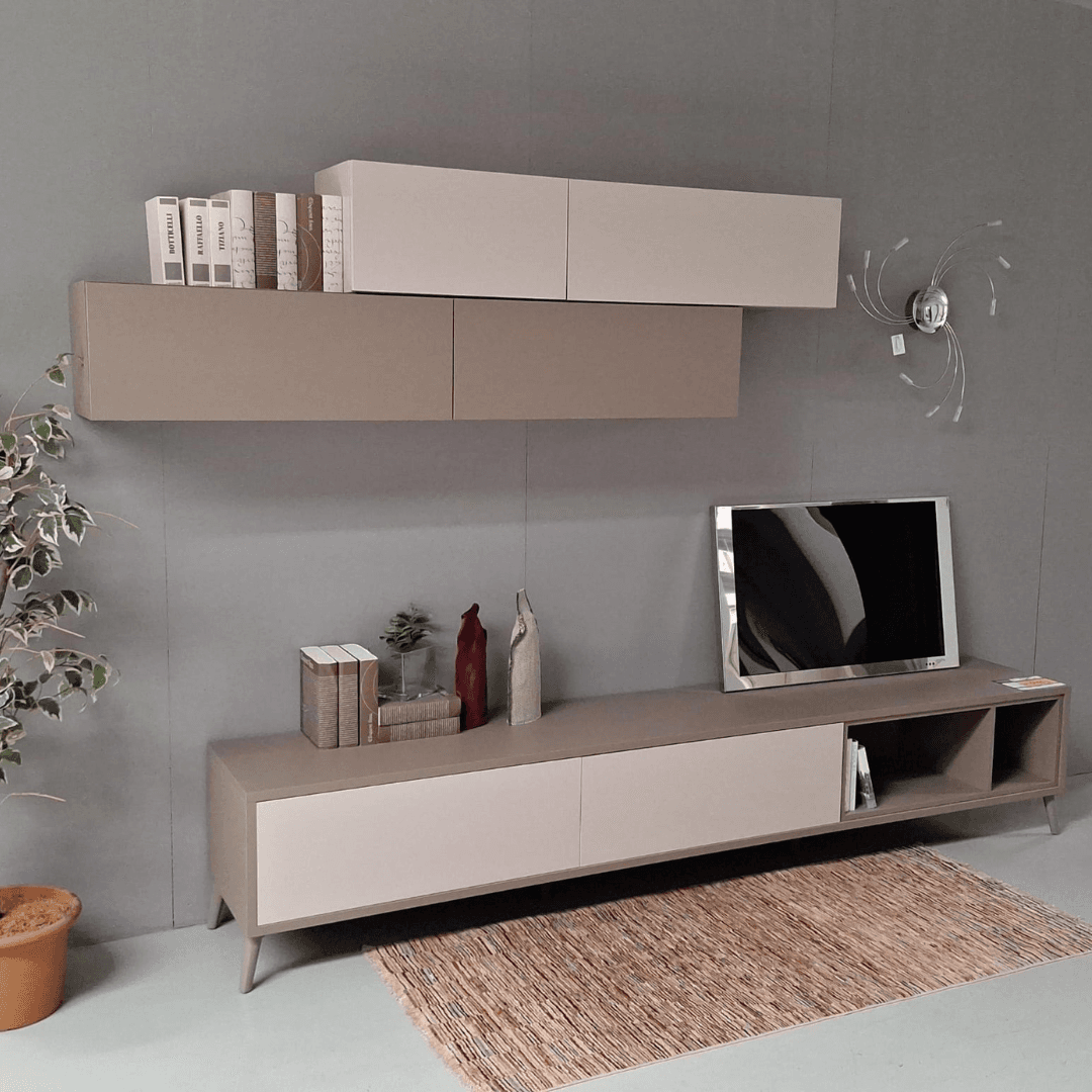 Mobile TV Parete soggiorno H1 One canapa