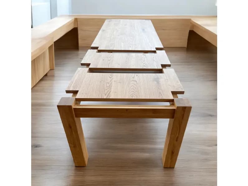 Super offerta Tavolo Elephant in rovere massiccio - Allungabile fino a 290 cm