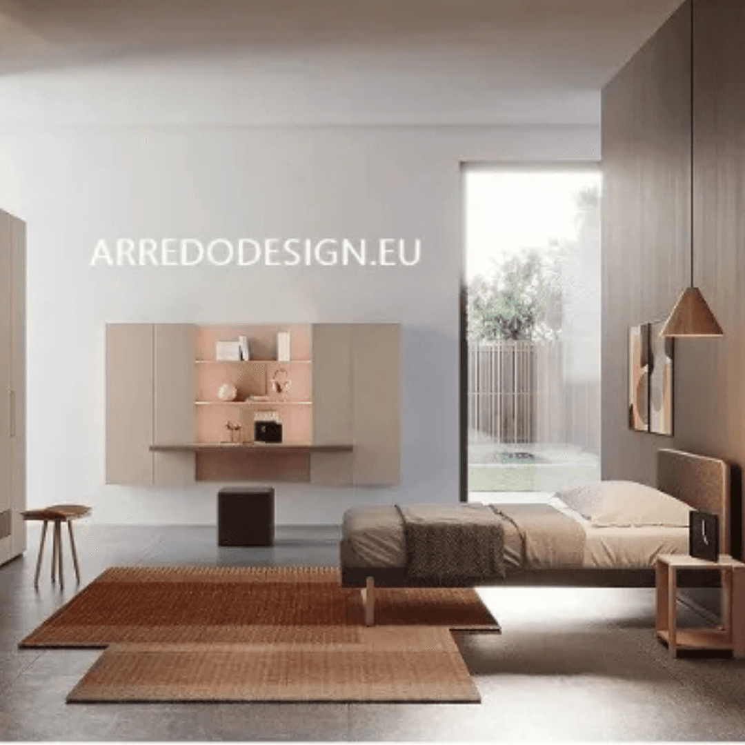 Cameretta Clever S22_T01 – Funzionalità, design e comfort in un'unica soluzione salvaspazio