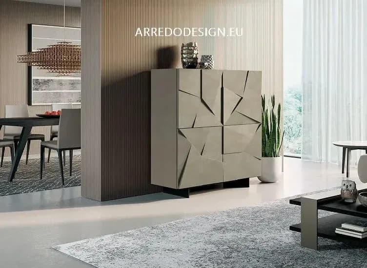 Madia Concrete Dall'Agnese – Eleganza e Funzionalità per il Tuo Living