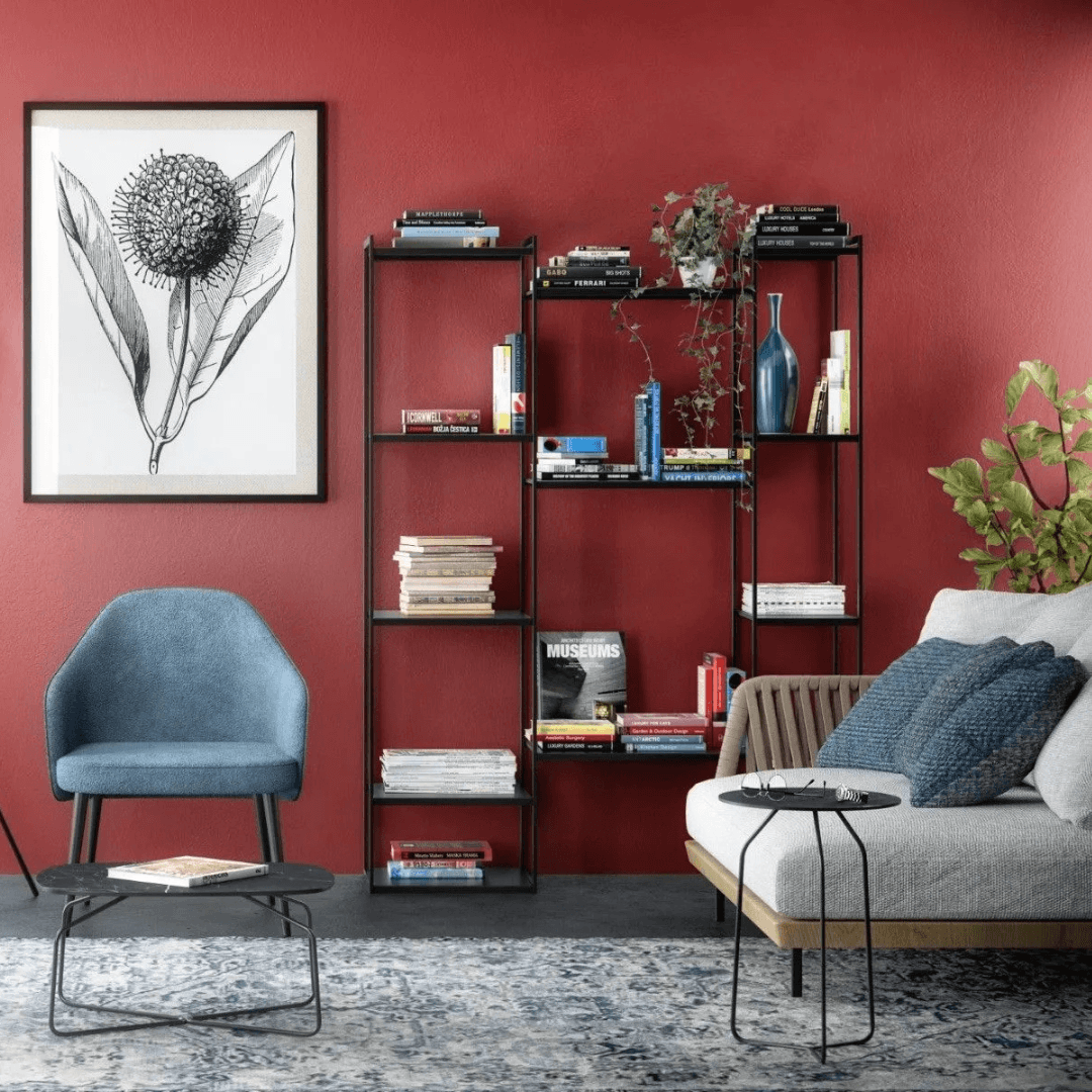 Libreria Quadra L3 di Ambianceitalia – Minimalismo industrial chic