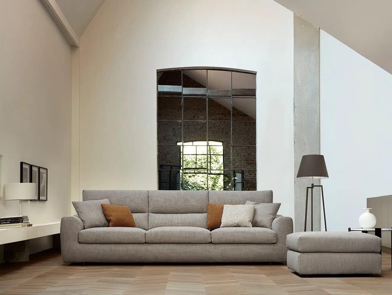 Divano Roma di Rosini – Eleganza artigianale e comfort su misura Prezzo outlet