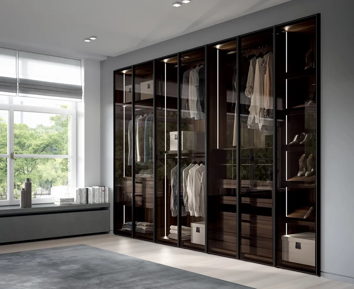 Armadio Glass Up Dall'Agnese – Eleganza e Design Made in Italy a Prezzo Outlet