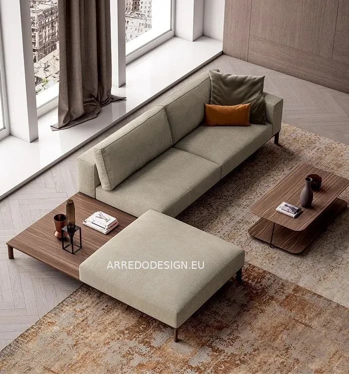 Divano Leonard di Doimo Salotti – Design E Comfort con Tavolino Incluso! -30