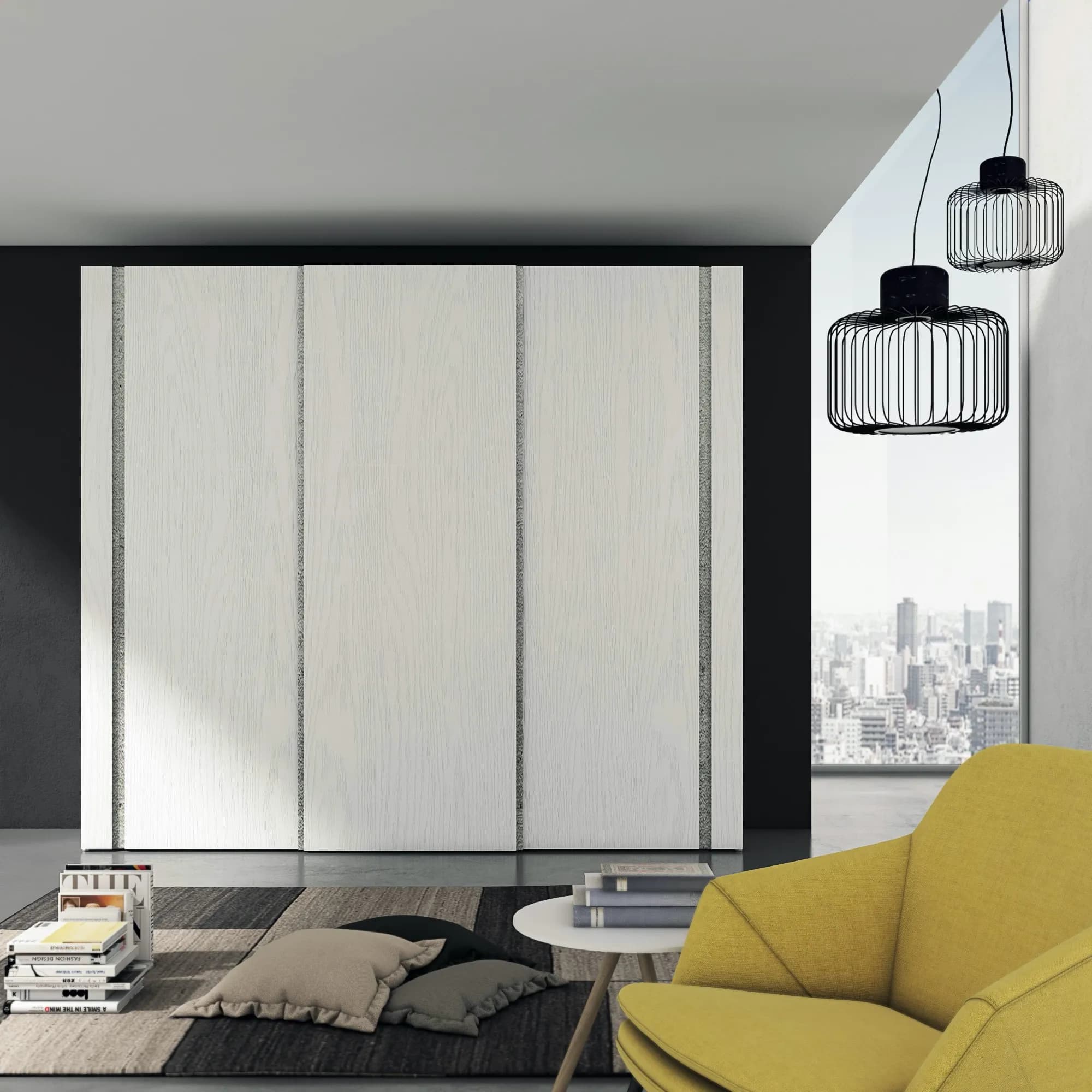 Armadio S20 con 3 Ante Scorrevoli – Stile Moderno & Massima Funzionalità