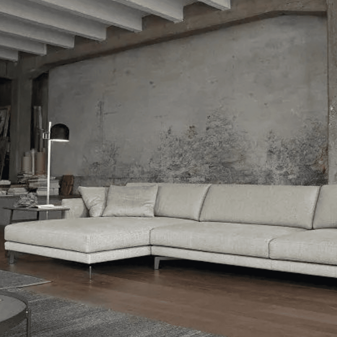 Divano con penisola Bart di Doimo Salotti - Super Offerta Outlet