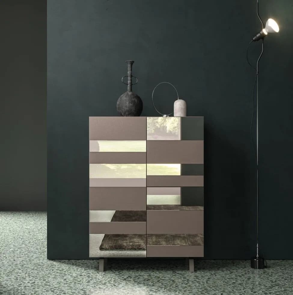 Madia “Stripe” Orme Design — Stile Raffinato ED Elegante | Super Offerta Outlet