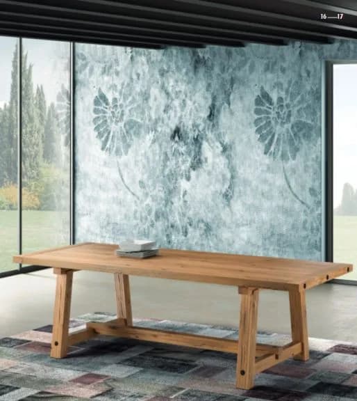 Super Offerta Tavolo Cattedrale di Domus Arte in Rovere – Prezzo Outlet
