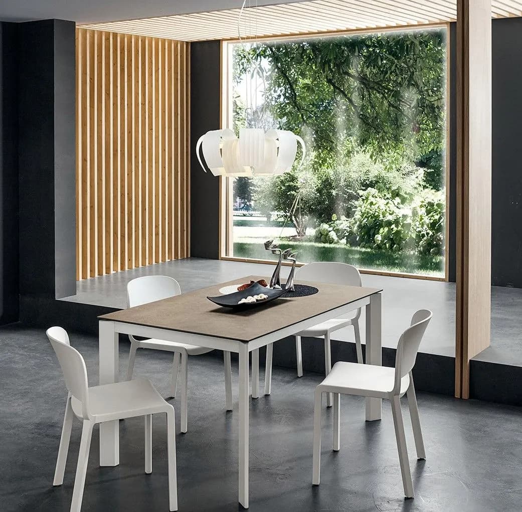 Tavolo Mario di La Primavera in ceramica - Prezzo outlet