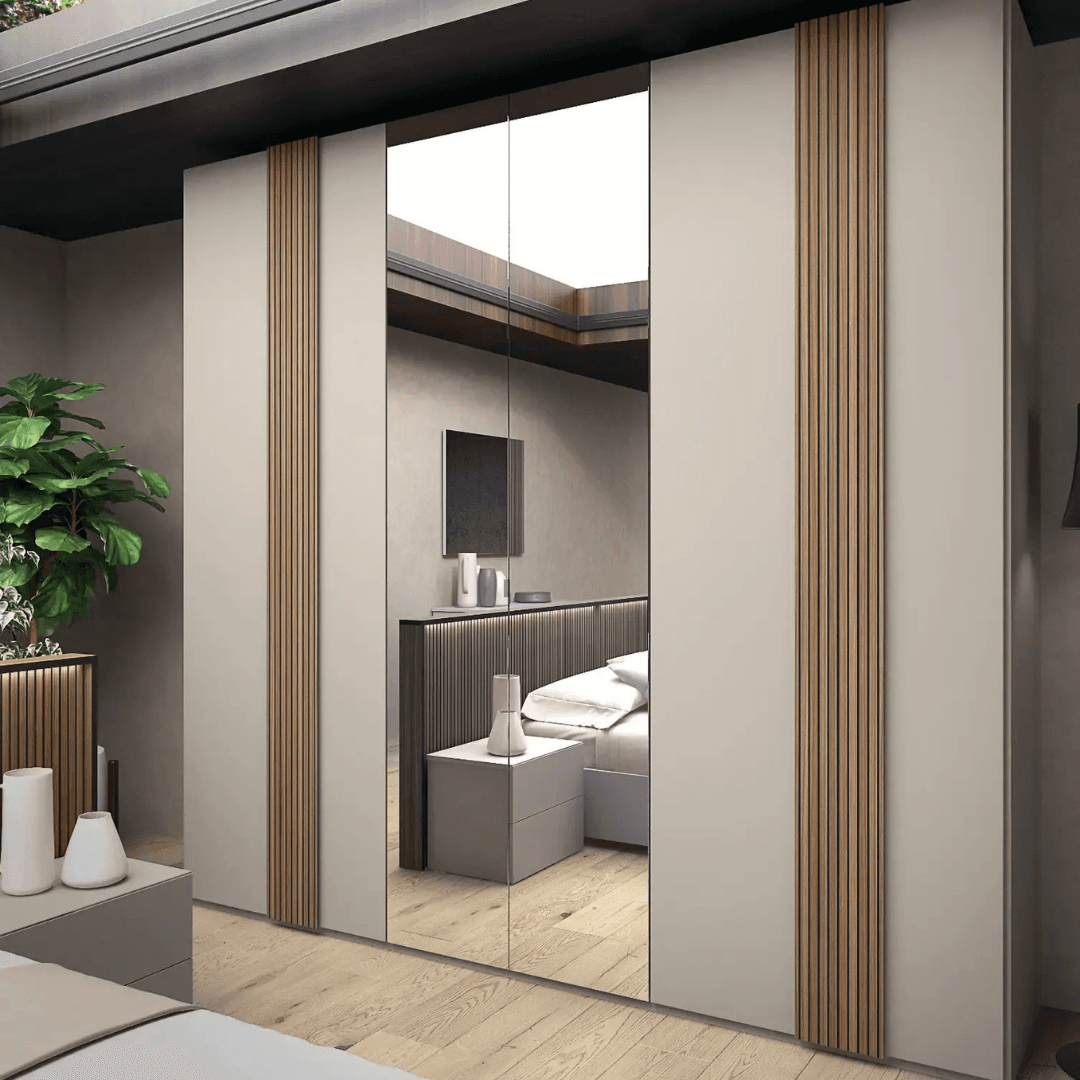 Armadio Riga Mirror – Collezione Esclusiva – Design moderno – Super offerta modulabile