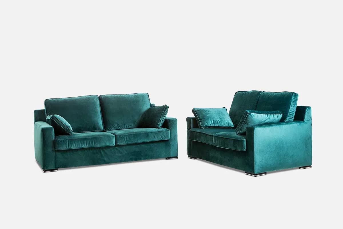 Divano Elly – Eleganza compatta, comfort artigianale