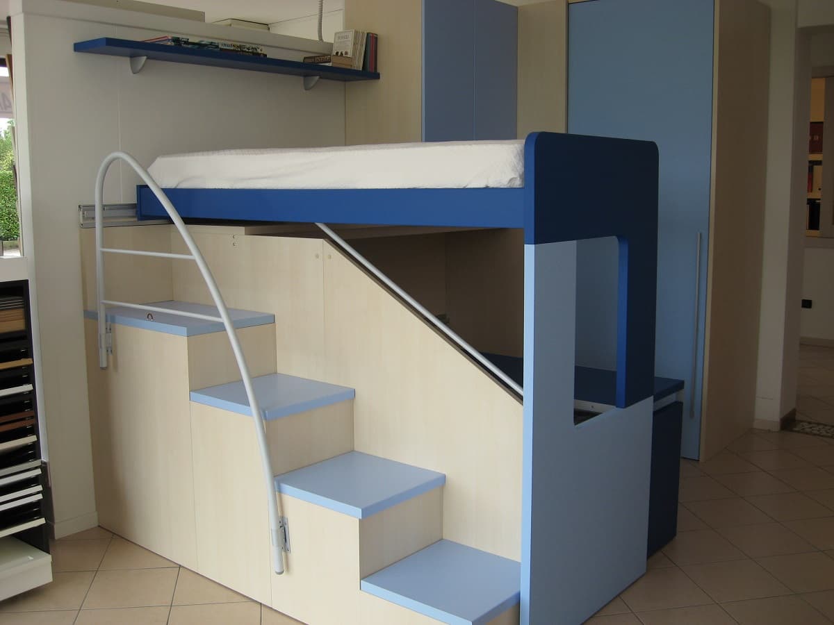 Cameretta Completa: Cabina Armadio, 2 Letti e Scrivania