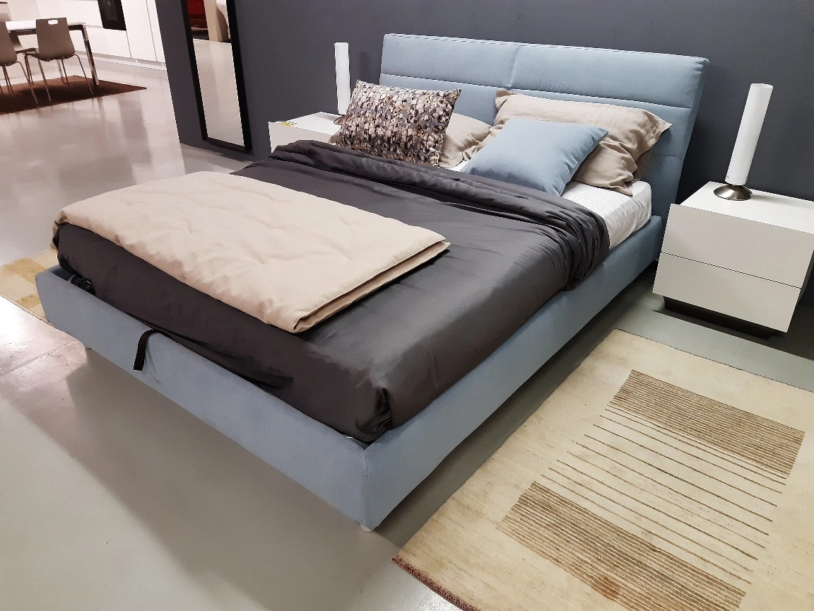Letto matrimoniale contenitore di Visma Arredo Outlet